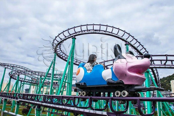 City park wild mouse roller coaster