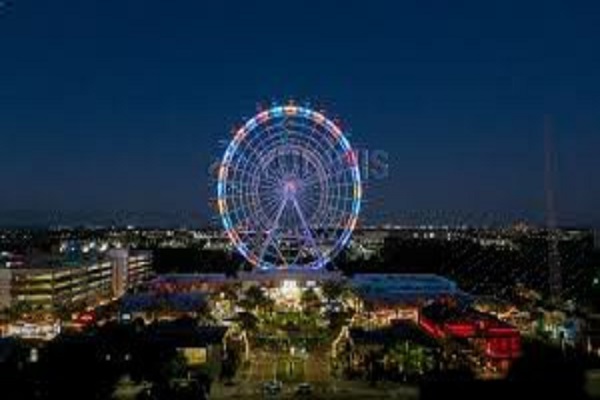 ferris wheel at a resort