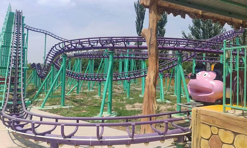 Wild mouse roller coaster for sale